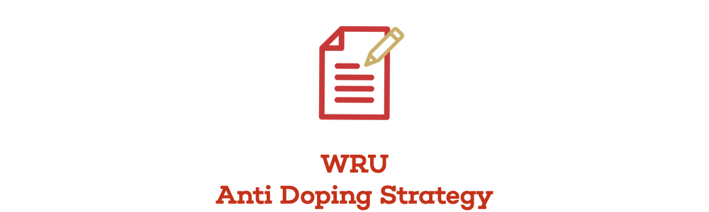 WRU Anti Doping Strategy