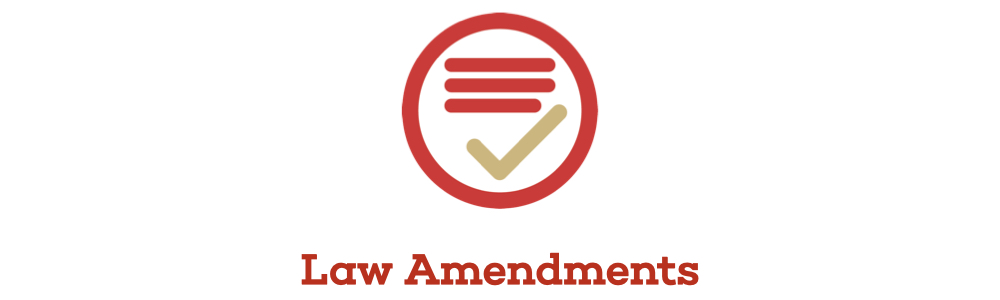 Law Amendments and Updates