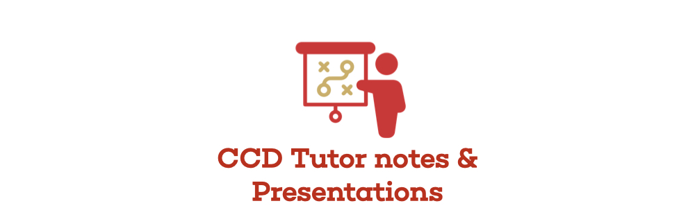 Tutor Notes and Presentations
