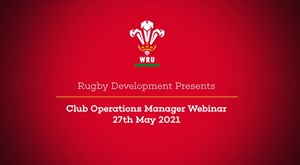 Club Operations Manager Webinar 27th May 2021