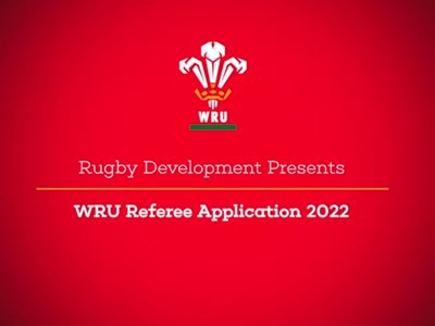 WRU Referee App Training